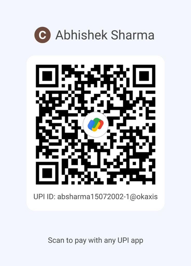 UPI Donation QR Code
